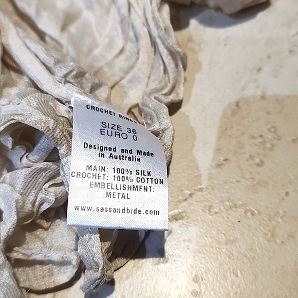 Silk Chain Top Size 8 - Picture 5 of 7